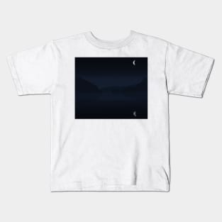 Night Lake Kids T-Shirt